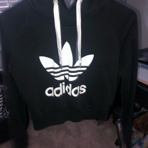 Adidas cropped hoodie